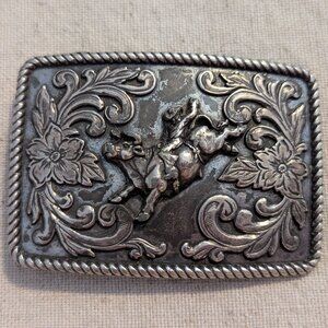 Nacona Silver belt buckle